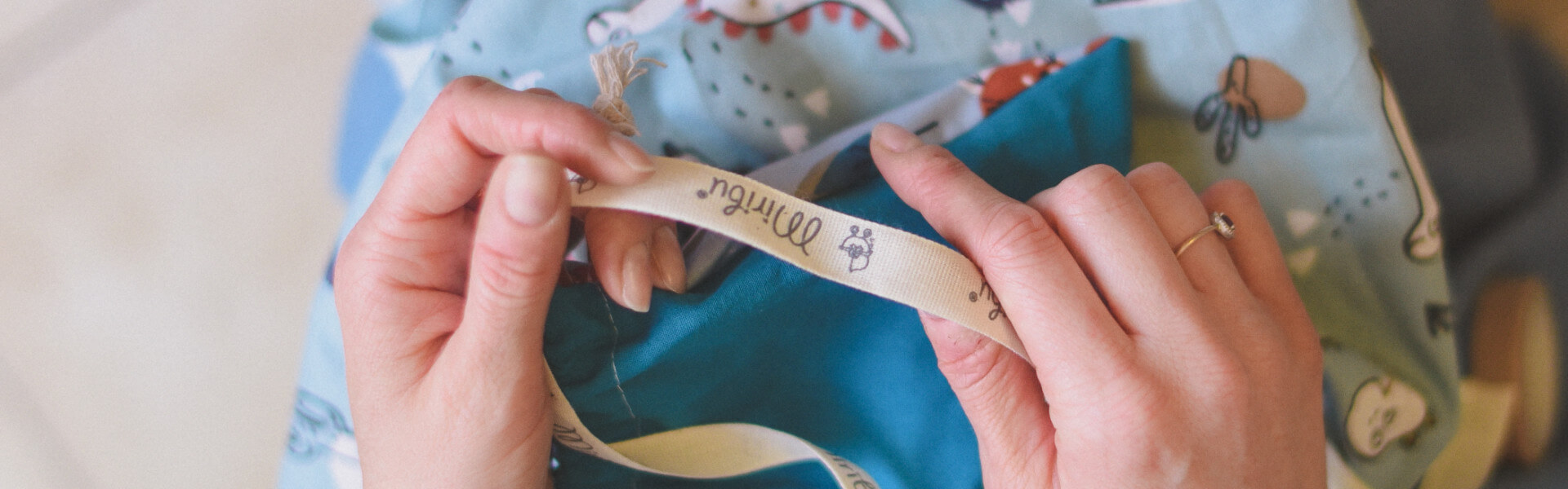 Miribu decoro nastrino stoffa