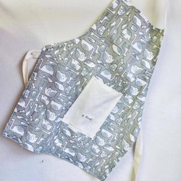 Grembiule animali cerchietti