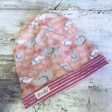 Cuffia Miribu Elefanti Rosa