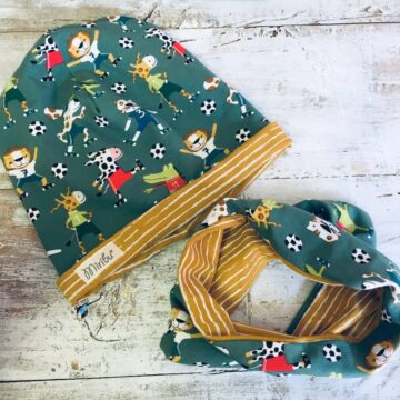 Cuffia e Scaldacollo Miribu Calcio